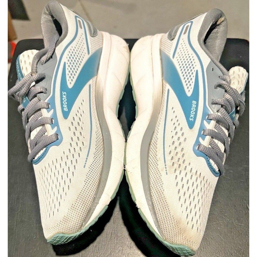 Brooks Trace 2 Women's 6.5B Grey / Aqua 1203751B185 - Picture 10 of 13